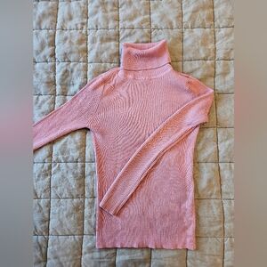 Ribbed Turtleneck Sweater